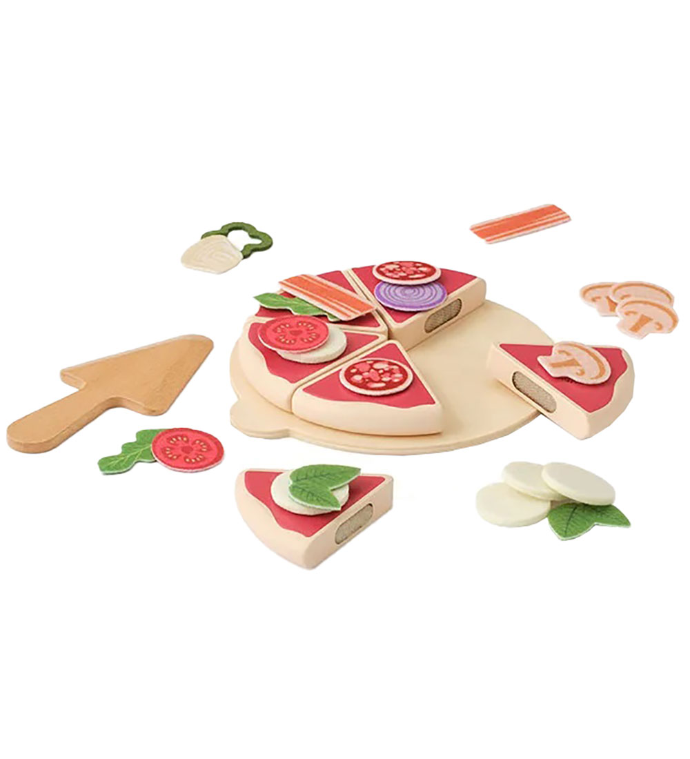 Kids Concept Pizza Bausatz - Holz - Kinder-HUB - Kids Concept - One Size - Spiellebensmittel Kids Concept Pizza Bausatz - Holz - Kinder-HUB - Kids Concept - One Size - Spiellebensmittel von Kids Concept