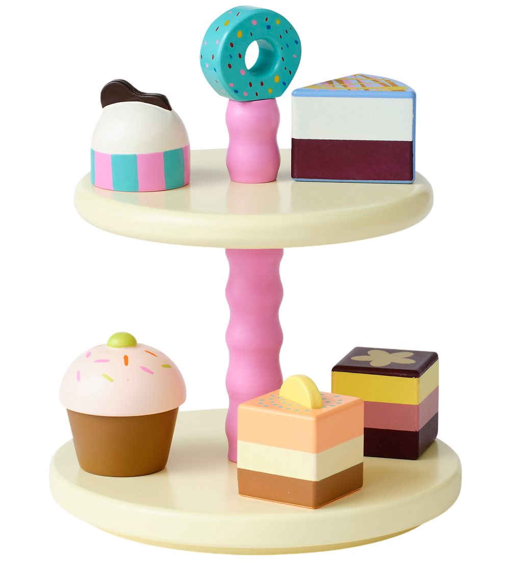 Kids Concept Spiellebensmittel - Kuchenplatte m. Kuchen - Kids Concept - One Size - Spiellebensmittel Kids Concept Spiellebensmittel - Kuchenplatte m. Kuchen - Kids Concept - One Size - Spiellebensmittel von Kids Concept