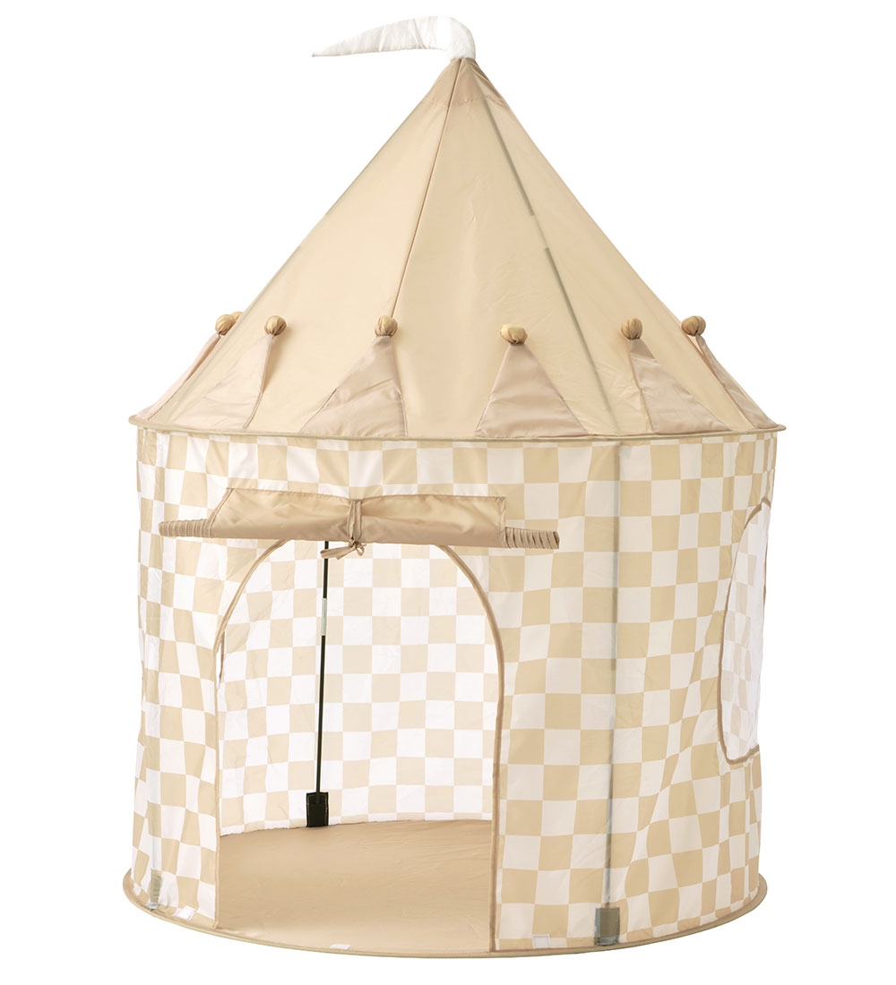 Kids Concept Spielzelt - 100x130 cm - Gelb Karos - Kids Concept - One Size - Spielzelt Kids Concept Spielzelt - 100x130 cm - Gelb Karos - Kids Concept - One Size - Spielzelt von Kids Concept