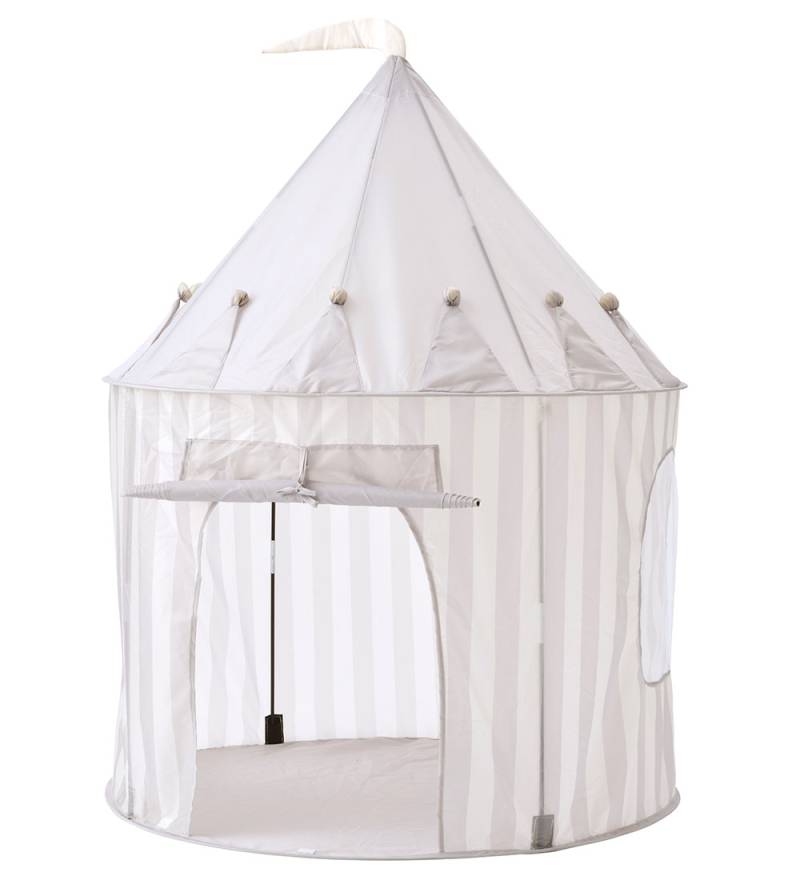 Kids Concept Spielzelt - 100x130 cm - Grau Streifen - Kids Concept - One Size - Spielzelt Kids Concept Spielzelt - 100x130 cm - Grau Streifen - Kids Concept - One Size - Spielzelt von Kids Concept