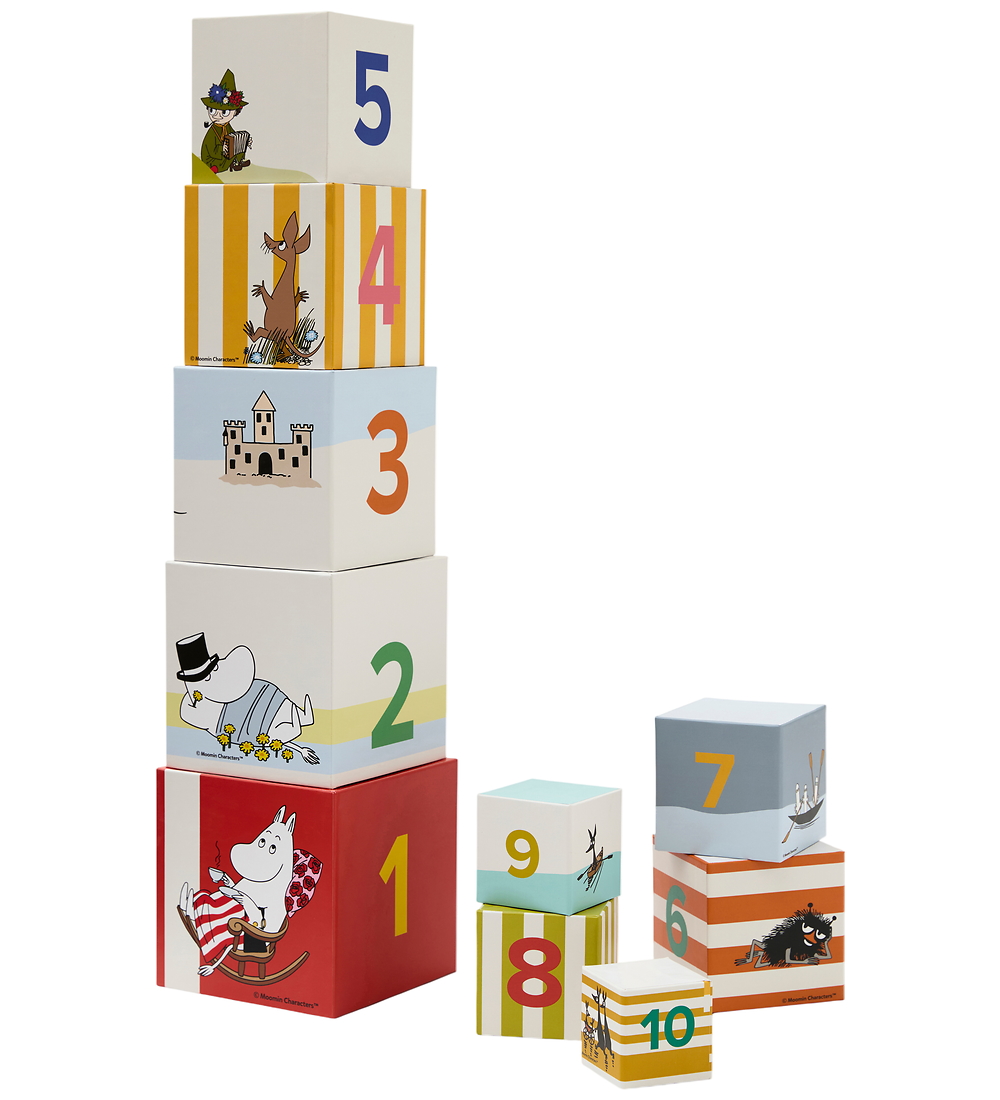 Kids Concept Stapelklötze - Mumitroldene - Multi - Kids Concept - One Size - Bauklötze Kids Concept Stapelklötze - Mumitroldene - Multi - Kids Concept - One Size - Bauklötze von Kids Concept