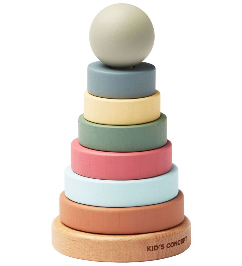 Kids Concept Stapelturm - Edvin - Kids Concept - One Size - Bauklötze Kids Concept Stapelturm - Edvin - Kids Concept - One Size - Bauklötze von Kids Concept