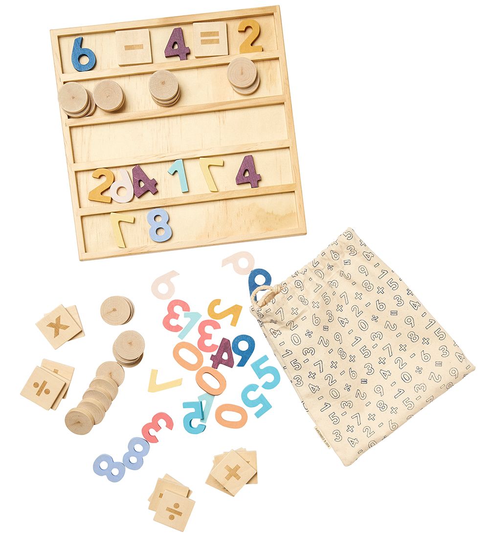 Kids Concept Zähltafel - Holz - Kids Concept - One Size - Spielzeug Kids Concept Zähltafel - Holz - Kids Concept - One Size - Spielzeug von Kids Concept