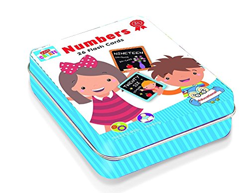 A-Z Alphabet-/Zahlen-Lernkarten-Set, Lernbild und Buchstabe (Zahlen) von Kids Create