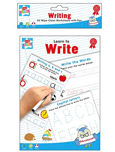 Kids Create Writing 20 Wipe-clean worksheets (WOWW) von Kids Create