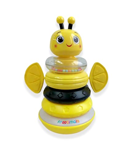 Kids Euroswan FT00023 Stapelbare Creolen mit Licht und Geräuschen Bizzy LEMONBEE FROOTIMALS, bunt Kids Euroswan FT00023 Stapelbare Creolen mit Licht und Geräuschen Bizzy LEMONBEE FROOTIMALS, bunt von Kids Euroswan