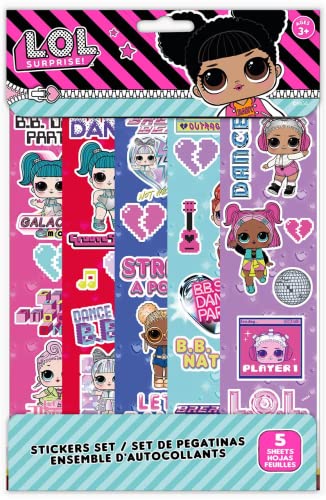 Kids Euroswan LOL Surprise Aufkleber, Cartoon, Rosa, Wasserdicht, Sticker-Set Kids Euroswan LOL Surprise Aufkleber, Cartoon, Rosa, Wasserdicht, Sticker-Set von Kids Euroswan
