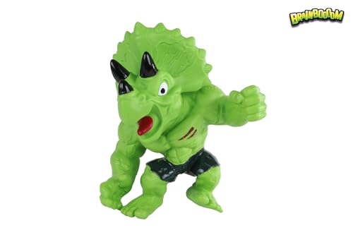 Kids Globe Brainboom Super Stretch Dino (grün, 22 cm, dehnbar, Super Stretch Spielzeug, Dinosaurier Spielzeug Kinder, Dinosaurier Figur für Kinder) 622084 von Kids Globe