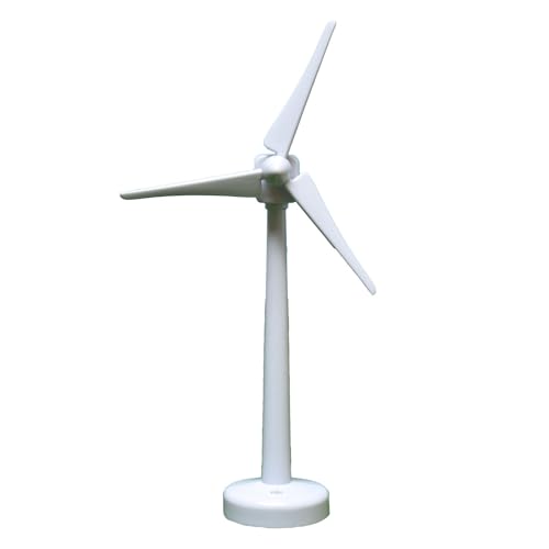Van Manen Windmühle 1:87 elektrisch Höhe 29 cm, Farbe weiß, Batterien im Lieferumfang enthalten, 571897 von VAN MANEN