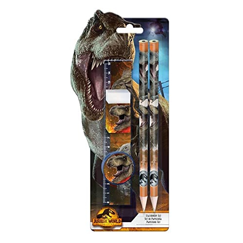 Kids Licensin Schreibwarenset 5-teilig, Jurassic World Kids Licensin Schreibwarenset 5-teilig, Jurassic World von Kids Licensin