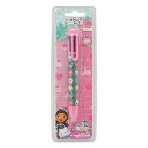 6-Farbiger Kugelschreiber, Gabby´s Dollhouse von Kids Licensing