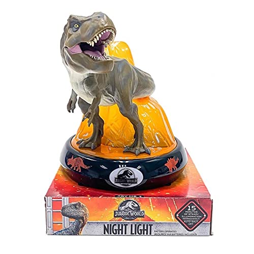 Kids Licensing KL86518 Jurassic World Lampe, Mehrfarbig von Kids Licensing