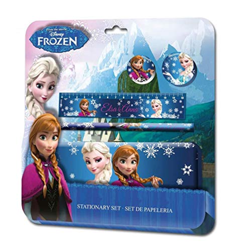 Kids Licensing – wd16914 – Set Schreibwaren mit Schreibwarendose – Eiskönigin – 5-teilig Kids Licensing – wd16914 – Set Schreibwaren mit Schreibwarendose – Eiskönigin – 5-teilig von Kids Licensing