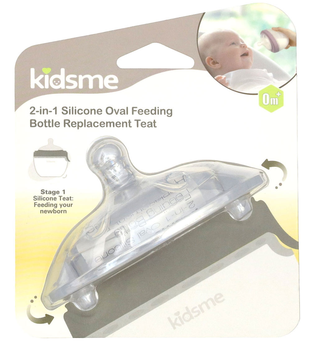 KidsMe Flaschensauger - Silikon - 2-I-1 Zuführsystem - KidsMe - One Size - Flaschensauger KidsMe Flaschensauger - Silikon - 2-I-1 Zuführsystem - KidsMe - One Size - Flaschensauger von KidsMe