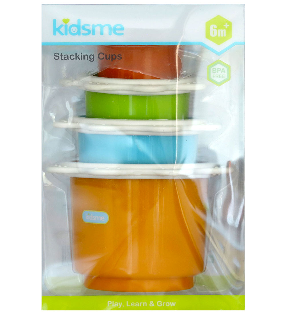 KidsMe Stapelbecher - 4 st. - KidsMe - One Size - Bauklötze KidsMe Stapelbecher - 4 st. - KidsMe - One Size - Bauklötze von KidsMe