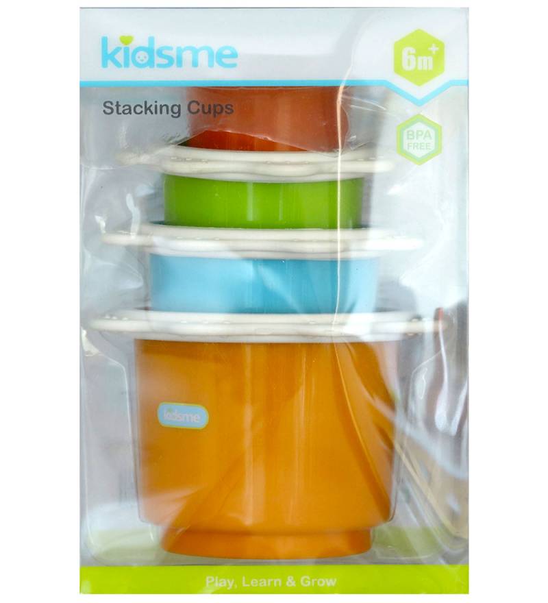 KidsMe Stapelbecher - 4 st. - KidsMe - One Size - Bauklötze KidsMe Stapelbecher - 4 st. - KidsMe - One Size - Bauklötze von KidsMe