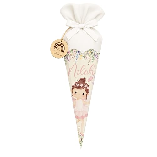 Kidsmood - Personalisierte Schultüte Mädchen & Jungen mit Schulkind Holzschild & Stoff | Zuckertüte Rohling, Schultüte Bastelset zur Einschulung 2025 Kinder | Einschulingsgeschenke mit Namen Kidsmood - Personalisierte Schultüte Mädchen & Jungen mit Schulkind Holzschild & Stoff | Zuckertüte Rohling, Schultüte Bastelset zur Einschulung 2025 Kinder | Einschulingsgeschenke mit Namen von Kidsmood
