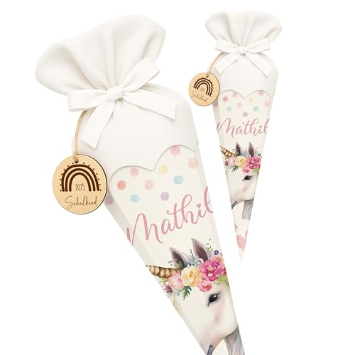 Kidsmood - Personalisierte Schultüte Mädchen & Jungen mit Schulkind Holzschild & Stoff | Zuckertüte Rohling, Schultüte Bastelset zur Einschulung 2025 Kinder | Einschulingsgeschenke mit Namen Kidsmood - Personalisierte Schultüte Mädchen & Jungen mit Schulkind Holzschild & Stoff | Zuckertüte Rohling, Schultüte Bastelset zur Einschulung 2025 Kinder | Einschulingsgeschenke mit Namen von Kidsmood