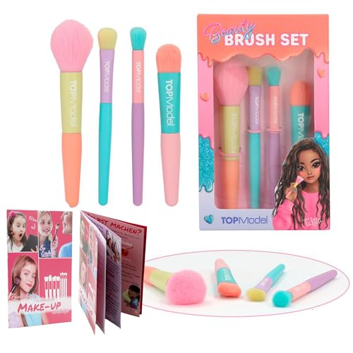 TOPModel 0012342 Pinsel Set Beauty and MEund Kidstell Make-Up entdecken Schritt für Schritt von Kidstell