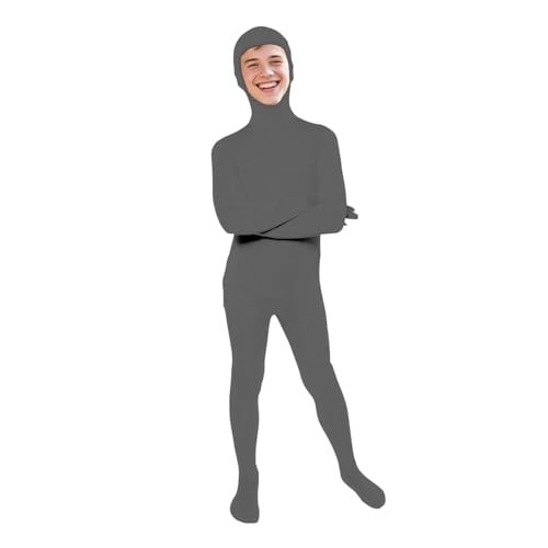Ganzkörper-Kostüm, Dunkelgrau, Größe L, origineller Body für Erwachsene und Kinder, super Stretch-Anzug, ideal für DIY-Party-Outfit, Halloween, Cosplay, Fasching, für Damen und Herren Ganzkörper-Kostüm, Dunkelgrau, Größe L, origineller Body für Erwachsene und Kinder, super Stretch-Anzug, ideal für DIY-Party-Outfit, Halloween, Cosplay, Fasching, für Damen und Herren von Kiduoua