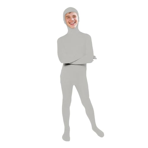 Ganzkörper-Kostüm, Hellaschgrau, Größe M, origineller Body für Erwachsene und Kinder, super Stretch-Anzug, ideal für DIY-Party-Outfit, Halloween, Cosplay, Kostüm, für Damen und Herren Ganzkörper-Kostüm, Hellaschgrau, Größe M, origineller Body für Erwachsene und Kinder, super Stretch-Anzug, ideal für DIY-Party-Outfit, Halloween, Cosplay, Kostüm, für Damen und Herren von Kiduoua