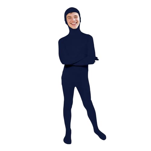 Ganzkörper-Kostüm, Marineblau, Größe L, origineller Body für Erwachsene und Kinder, super Stretch-Anzug, ideal für DIY-Party-Outfit, Halloween, Cosplay, Fasching, für Damen und Herren Ganzkörper-Kostüm, Marineblau, Größe L, origineller Body für Erwachsene und Kinder, super Stretch-Anzug, ideal für DIY-Party-Outfit, Halloween, Cosplay, Fasching, für Damen und Herren von Kiduoua