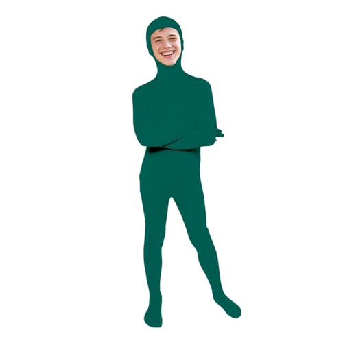 Ganzkörper-Kostüm, Schwarzgrün, Größe L, origineller Body für Erwachsene und Kinder, super Stretch-Anzug, ideal für DIY-Party-Outfit, Halloween, Cosplay, Fasching, für Damen und Herren Ganzkörper-Kostüm, Schwarzgrün, Größe L, origineller Body für Erwachsene und Kinder, super Stretch-Anzug, ideal für DIY-Party-Outfit, Halloween, Cosplay, Fasching, für Damen und Herren von Kiduoua