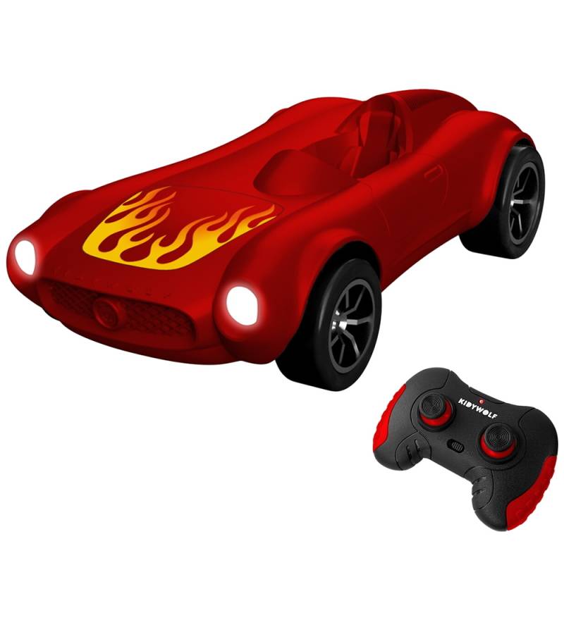Kidywolf Fernbedienung Auto - Kidycar - 1:12 - Rot - Kidywolf - One Size - Autos Kidywolf Fernbedienung Auto - Kidycar - 1:12 - Rot - Kidywolf - One Size - Autos von Kidywolf