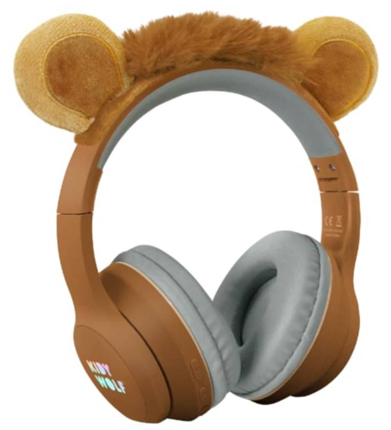 Kidywolf Kopfhörer - Bluetooth - Löwe - Kidywolf - One Size - Kopfhörer Kidywolf Kopfhörer - Bluetooth - Löwe - Kidywolf - One Size - Kopfhörer von Kidywolf