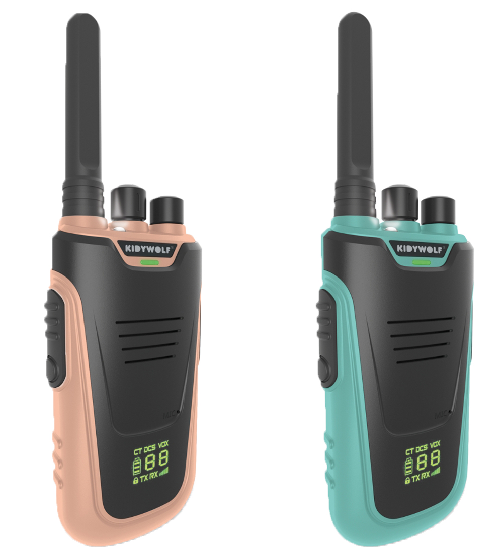 Kidywolf Walkie Talkie - 2 st. - Kidytalk - Blau/Rosa - Kidywolf - One Size - Kuscheltiere Kidywolf Walkie Talkie - 2 st. - Kidytalk - Blau/Rosa - Kidywolf - One Size - Kuscheltiere von Kidywolf
