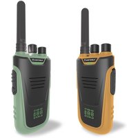 Walkie-Talkies mit Taschenlampe grün/orange von Kidywolf