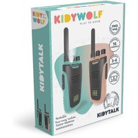Kidywolf - Walkie-Talkies mit Taschenlampe hellblau/rosa Kidywolf - Walkie-Talkies mit Taschenlampe hellblau/rosa von Kidywolf