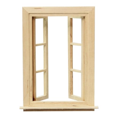 KieTeiiK 1:12 Puppenhaus Miniatur DIY Holz Fenster Tür Weiß Möbel Spielzeug DIY Für Puppenhaus Zubehör 6 Scheiben Puppenhaus Fensterrahmen Holz KieTeiiK 1:12 Puppenhaus Miniatur DIY Holz Fenster Tür Weiß Möbel Spielzeug DIY Für Puppenhaus Zubehör 6 Scheiben Puppenhaus Fensterrahmen Holz von KieTeiiK