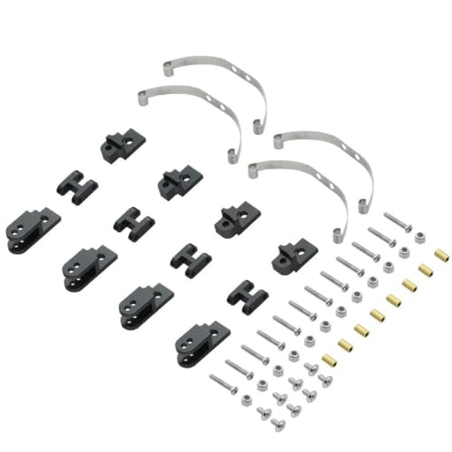 KieTeiiK Chassis Rahmen Metall Teile Für B24 1/16 Fernbedienung Auto Langlebige Lieferungen Stoßdämpfer Teile Für B24 Stoßdämpfer von KieTeiiK
