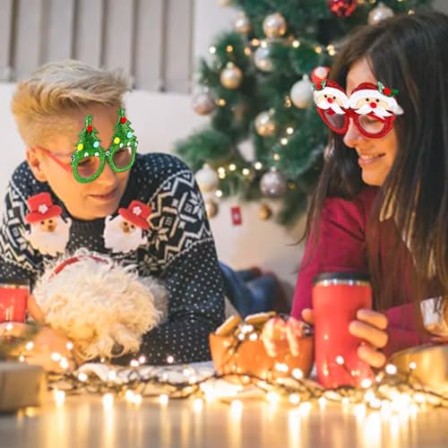 KieTeiiK Dekoration Mit Urlaubstthemen Augenwinkel Komfortable Weihnachtsgläser Set Accessoires Für Familienversammlungen Und Partys Weihnachtskostümzubehör KieTeiiK Dekoration Mit Urlaubstthemen Augenwinkel Komfortable Weihnachtsgläser Set Accessoires Für Familienversammlungen Und Partys Weihnachtskostümzubehör von KieTeiiK