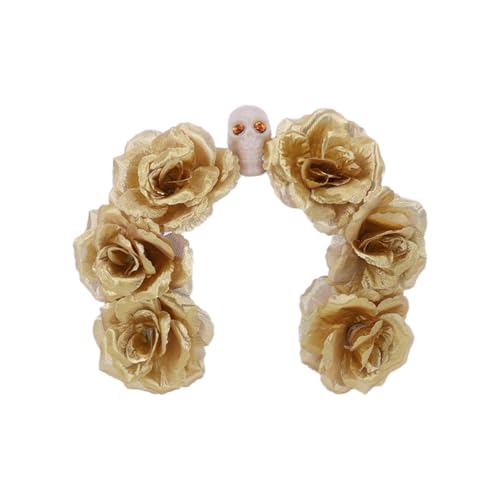 KieTeiiK Einzigartige Kristall Kopfbedeckung Rose Stirnbänder Für Fleischivals Party Handgefertigtes Party Kostüm Kopfstück Gothic Hair Clip Für Frauen KieTeiiK Einzigartige Kristall Kopfbedeckung Rose Stirnbänder Für Fleischivals Party Handgefertigtes Party Kostüm Kopfstück Gothic Hair Clip Für Frauen von KieTeiiK