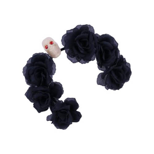 KieTeiiK Einzigartige Kristall Kopfbedeckung Rose Stirnbänder Für Fleischivals Party Handgefertigtes Party Kostüm Kopfstück Gothic Hair Clip Für Frauen KieTeiiK Einzigartige Kristall Kopfbedeckung Rose Stirnbänder Für Fleischivals Party Handgefertigtes Party Kostüm Kopfstück Gothic Hair Clip Für Frauen von KieTeiiK