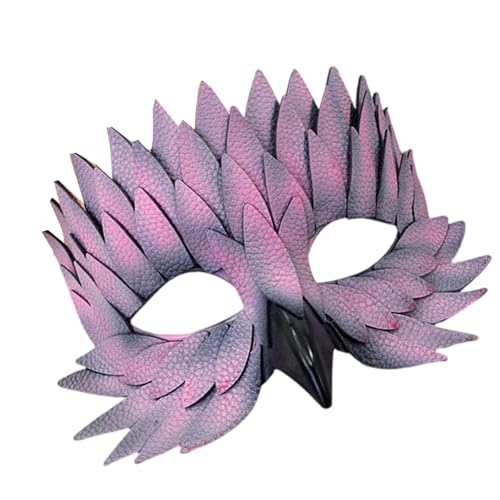 KieTeiiK Eulenmaske Schnabel Gefiedertes Halbes Gesicht Maskeraden Maskierte Halloween Mardi Gras Cosplay Party Masque Masqueraden KieTeiiK Eulenmaske Schnabel Gefiedertes Halbes Gesicht Maskeraden Maskierte Halloween Mardi Gras Cosplay Party Masque Masqueraden von KieTeiiK