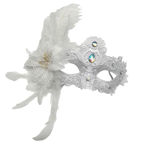 KieTeiiK Halbgesicht Gefiederte Maske Mit Mode Leichtgewichten Design Perfekt Für Cosplay Und Themenereignisse Leichte Kunststoffmaske KieTeiiK Halbgesicht Gefiederte Maske Mit Mode Leichtgewichten Design Perfekt Für Cosplay Und Themenereignisse Leichte Kunststoffmaske von KieTeiiK
