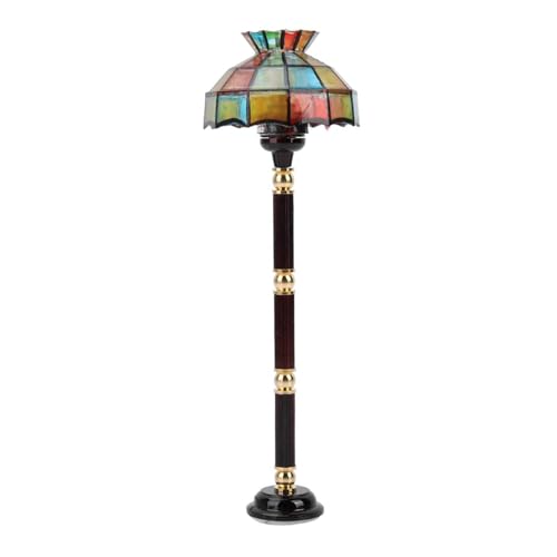 KieTeiiK Miniatur Dekorative Retro Lampe Für 1/12 Skala Dollhouses Metall Und Glas Gefertigtes Design Farbiger Puppenhäuser Beleuchtungszubehör KieTeiiK Miniatur Dekorative Retro Lampe Für 1/12 Skala Dollhouses Metall Und Glas Gefertigtes Design Farbiger Puppenhäuser Beleuchtungszubehör von KieTeiiK