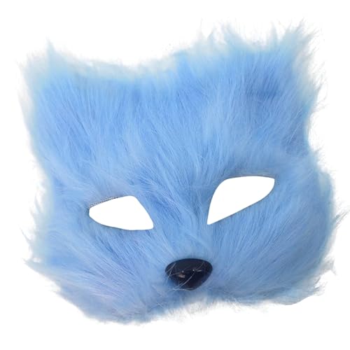 KieTeiiK Realistische Füchse Rollenspiel Maske Mit Pelzigen Pelzigen Plüsch Akzenten Halbgesichtsdesign Für Halloween Feierlichkeiten Und Performances Halloween Maske Mit Detaillierter Handwerkskunst KieTeiiK Realistische Füchse Rollenspiel Maske Mit Pelzigen Pelzigen Plüsch Akzenten Halbgesichtsdesign Für Halloween Feierlichkeiten Und Performances Halloween Maske Mit Detaillierter Handwerkskunst von KieTeiiK