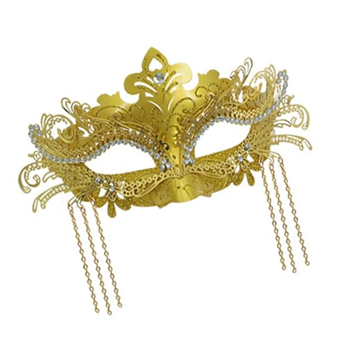 KieTeiiK Strasssteine Fringe Masquerade Halbgesichtsabdeckung Elegant Elegant Leichte Kostümzubehör Für Partysmaske Für Fotografen KieTeiiK Strasssteine Fringe Masquerade Halbgesichtsabdeckung Elegant Elegant Leichte Kostümzubehör Für Partysmaske Für Fotografen von KieTeiiK