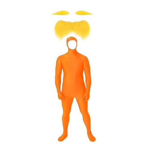KieTeiiK Tangerine Kostümzubehör Eröffnen Gesicht Voller Bodys Gelber Schnurrbart Und Augenbrauen Für Weltbuch Day Halloween Cosplay World Book Day Outfits KieTeiiK Tangerine Kostümzubehör Eröffnen Gesicht Voller Bodys Gelber Schnurrbart Und Augenbrauen Für Weltbuch Day Halloween Cosplay World Book Day Outfits von KieTeiiK