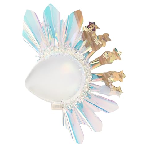 KieTeiiK Verstellbares Blinkendes Stirnband Mit Mehrfarbigen Effekten Für Halloween Party Blingbling Headbing Damen Licht Up Stirnbänder Für Partys von KieTeiiK