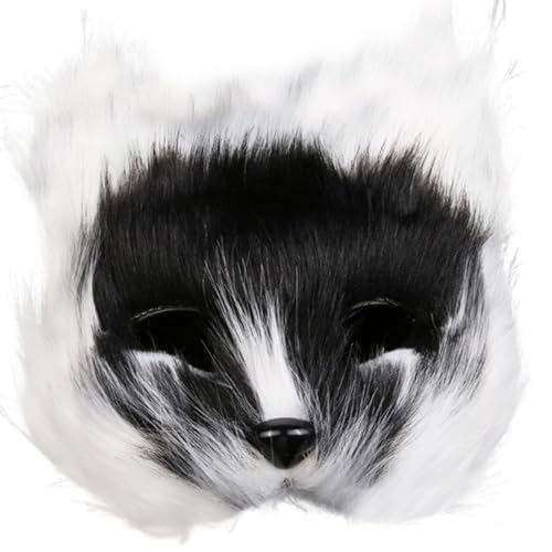 Praktische Plastikfüchse Maske Mit Realistischen Plüschdetails Für Halloween Kostüme Thematische Partys Und Theateraufführungen Verstellbarer Elastischer Riemen Easy Clean Foxes Halbgesichtsparty Praktische Plastikfüchse Maske Mit Realistischen Plüschdetails Für Halloween Kostüme Thematische Partys Und Theateraufführungen Verstellbarer Elastischer Riemen Easy Clean Foxes Halbgesichtsparty von KieTeiiK