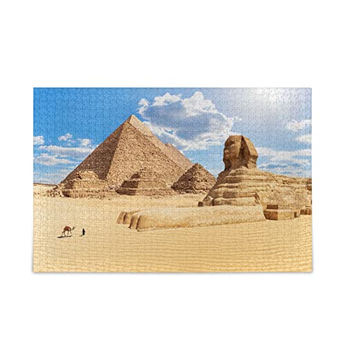 Kigai Ägyptische Pyramiden 500 Teile Holzpuzzle für Erwachsene Teenager Kinder, lustiges Familienspiel für Urlaub, Spielzeug, Geschenk, Heimdekoration Kigai Ägyptische Pyramiden 500 Teile Holzpuzzle für Erwachsene Teenager Kinder, lustiges Familienspiel für Urlaub, Spielzeug, Geschenk, Heimdekoration von Kigai
