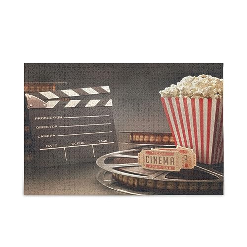 Kigai Kino Popcorn 500 Teile Holzpuzzle für Erwachsene Teenager Kinder, lustiges Familienspiel für Urlaub, Spielzeug, Geschenk, Heimdekoration Kigai Kino Popcorn 500 Teile Holzpuzzle für Erwachsene Teenager Kinder, lustiges Familienspiel für Urlaub, Spielzeug, Geschenk, Heimdekoration von Kigai