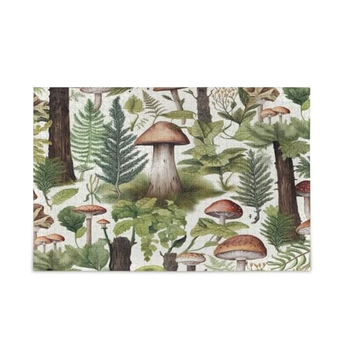 Kigai Pilzblätter 1000 Teile Holzpuzzle für Erwachsene, Teenager, Kinder, lustiges Familienspiel für Urlaub, Spielzeug, Geschenk, Heimdekoration Kigai Pilzblätter 1000 Teile Holzpuzzle für Erwachsene, Teenager, Kinder, lustiges Familienspiel für Urlaub, Spielzeug, Geschenk, Heimdekoration von Kigai
