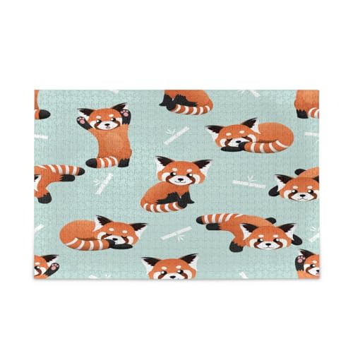 Kigai Red Panda 1000 Teile Holzpuzzle für Erwachsene Teenager Kinder, lustiges Familienspiel für Urlaub, Spielzeug, Geschenk, Heimdekoration Kigai Red Panda 1000 Teile Holzpuzzle für Erwachsene Teenager Kinder, lustiges Familienspiel für Urlaub, Spielzeug, Geschenk, Heimdekoration von Kigai