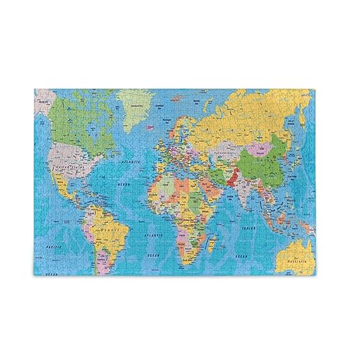 Kigai Weltkarte 1000 Teile Holzpuzzle für Erwachsene, Teenager, Kinder, lustiges Familienspiel für Urlaub, Spielzeug, Geschenk, Heimdekoration Kigai Weltkarte 1000 Teile Holzpuzzle für Erwachsene, Teenager, Kinder, lustiges Familienspiel für Urlaub, Spielzeug, Geschenk, Heimdekoration von Kigai